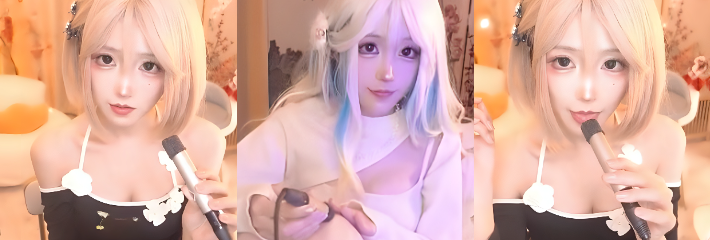 ASMR甜美声优主播 二呆啾 白丝美腿舔耳低语 湿润舔舐高潮喘息不止 让人欲罢不能