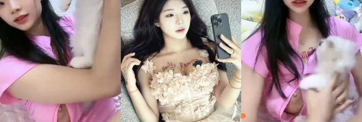网友求瓜 抖音精神小妹 要要公主 直播大尺度闪现露点 性感美乳一览无遗