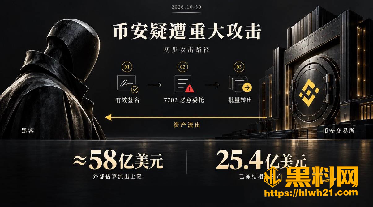 币安热钱包被盗63亿美元事件1 1