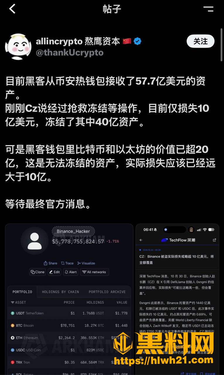 币安SAFU基金全额兜底后续2 9
